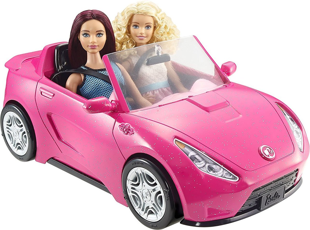Barbie Samochód różowy kabriolet Mattel sklep