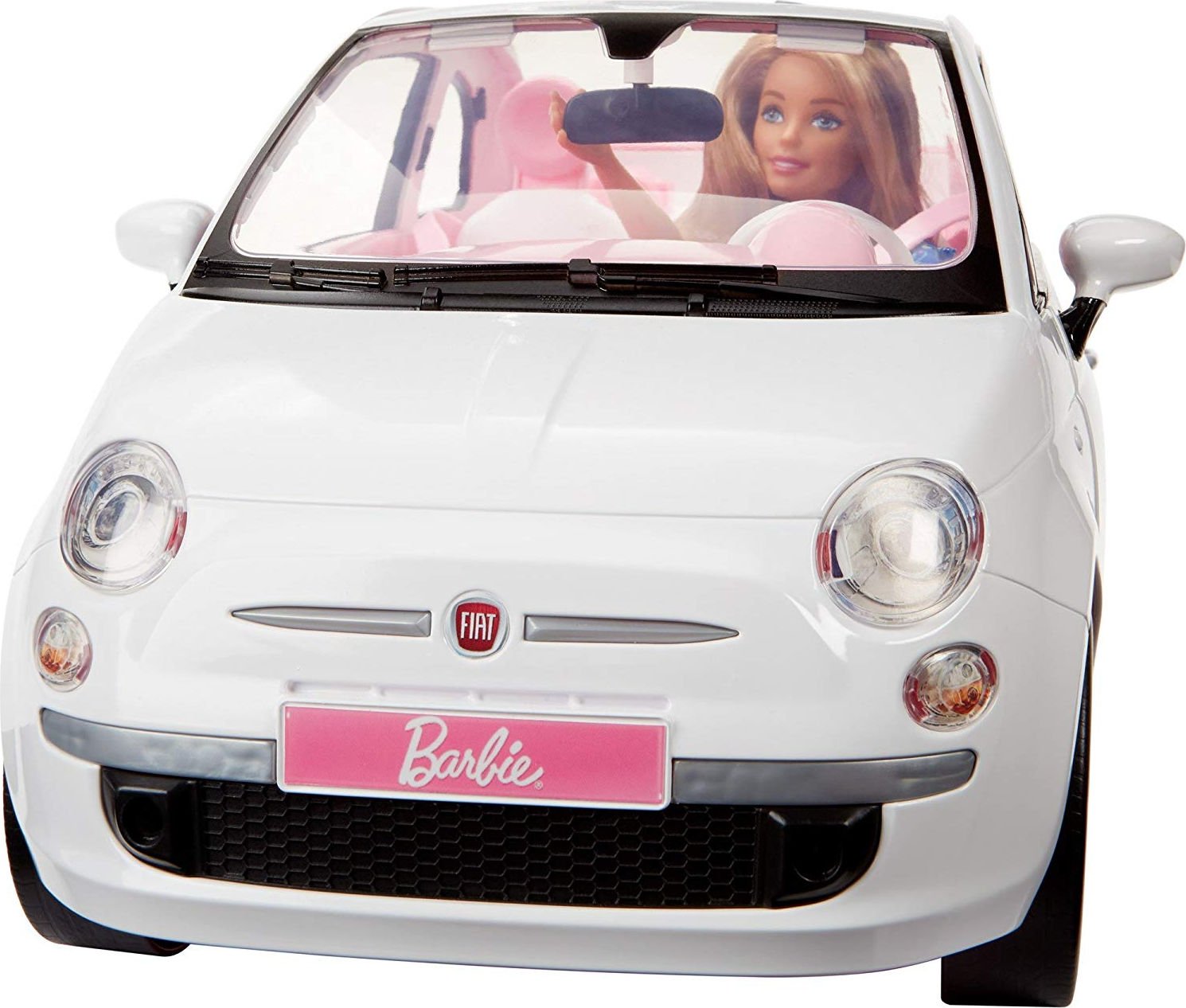 Barbie auto dla lalki Fiat + lalka Mattel sklep online