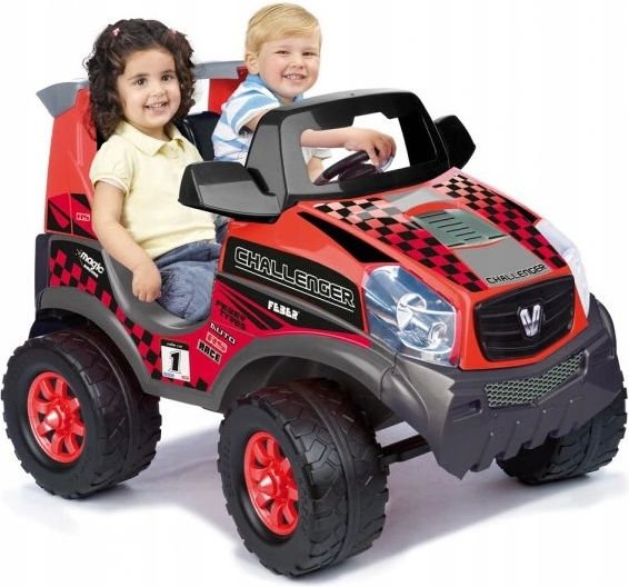 Samochód akumulatorowy dla dziecka 12V Challenger Feber